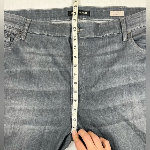 MAVI Men’s Zach Straight Leg Denim Jeans Smoke Gray Wash Size 46/32 Classic Fit - Picture 11 of 15